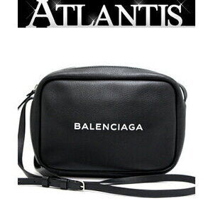Balenciaga Camera Bag Shoulder Leather Black
